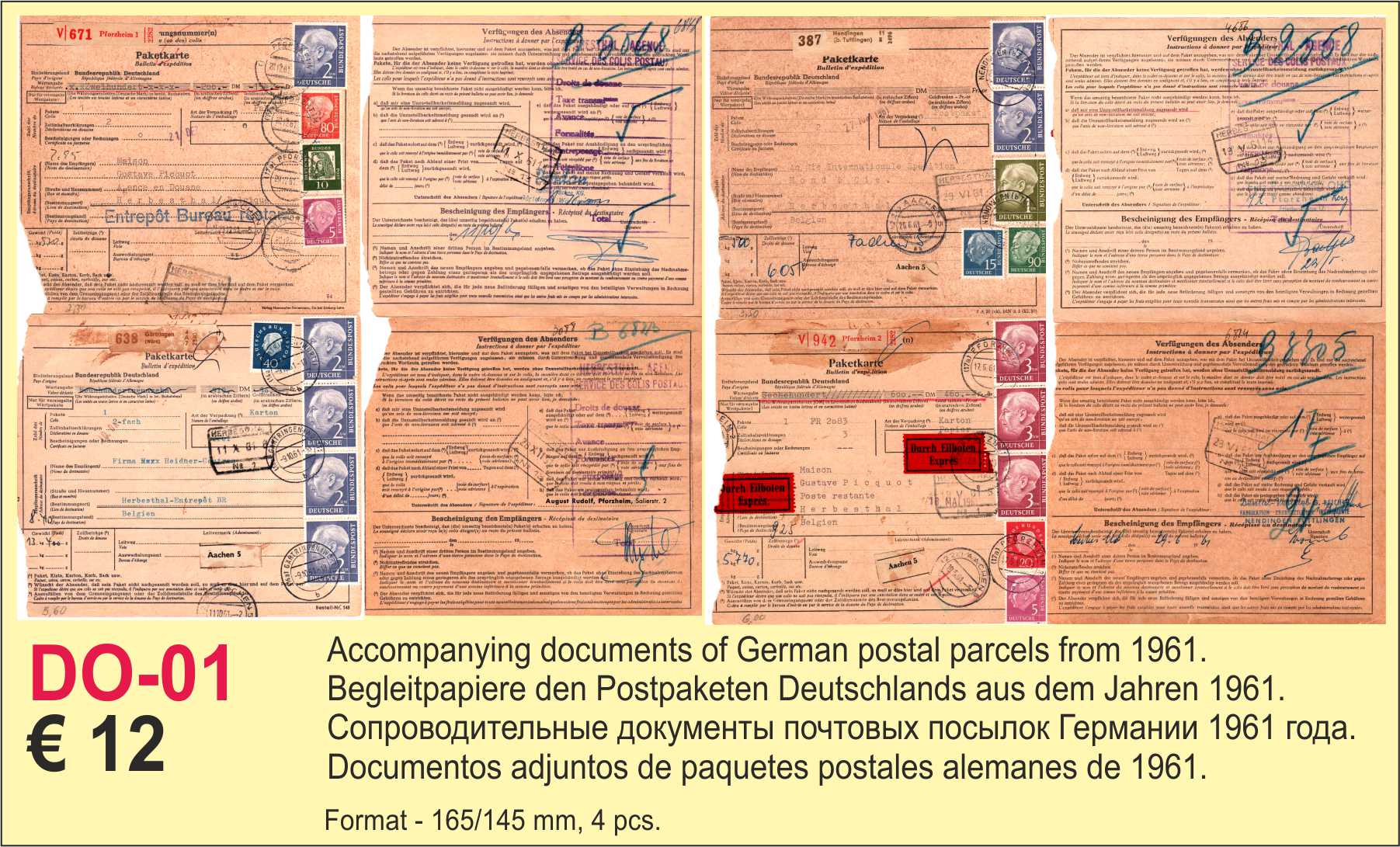 Post Document old Germany
